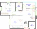 Aahan Chintamani Vandan (1BHK+1T (579 sq ft) 579 sq ft)