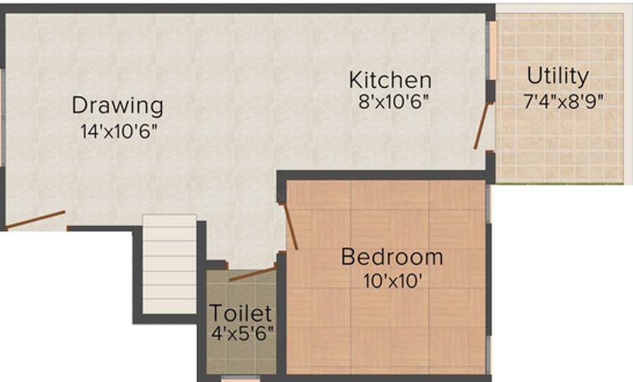 Om Mani Wood Residency (3BHK+3T (1,140 sq ft) 1140 sq ft)
