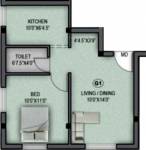 RTV Thiruvengadam Enclave (1BHK+1T (530 sq ft) 530 sq ft)