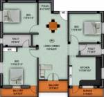 RTV Thiruvengadam Enclave (3BHK+2T (1,278 sq ft) + Pooja Room 1278 sq ft)