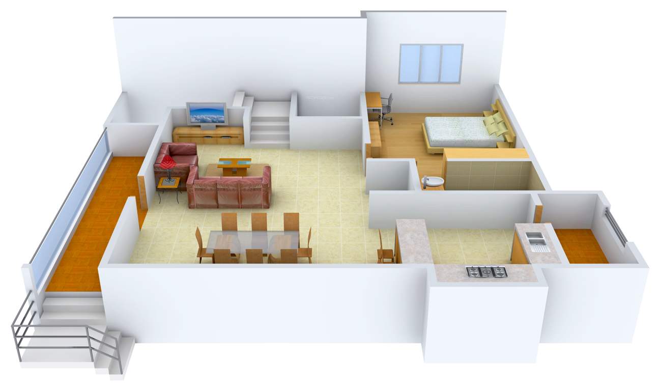 Arham Felicia (4BHK+4T (3,328 sq ft)   Servant Room 3328 sq ft)