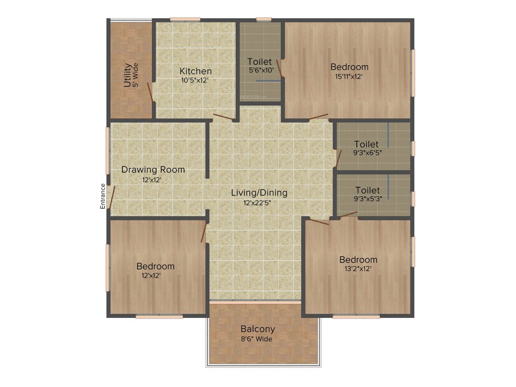 Aditya Capitol Heights (3BHK+3T (2,080 sq ft) 2080 sq ft)