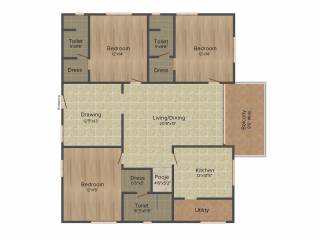 Aditya Capitol Heights (3BHK+3T (2,240 sq ft) 2240 sq ft)