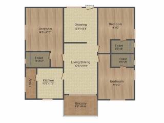 Aditya Capitol Heights (3BHK+3T (2,175 sq ft)   Pooja Room 2175 sq ft)