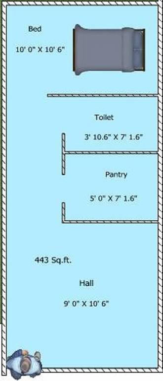 Achutha Aracde (1BHK+1T (443 sq ft) 443 sq ft) Achutha Aracde (1BHK+1T (443 sq ft) 443 sq ft)