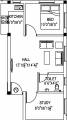Udhayam Sun Udhayam (1BHK+1T (560 sq ft)   Study Room 560 sq ft)