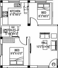 Udhayam Sun Udhayam (2BHK+1T (591 sq ft) 591 sq ft)