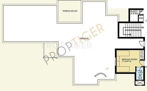 Satya The Legend (4BHK+6T (4,777 sq ft) Servant Room 4777 sq ft)