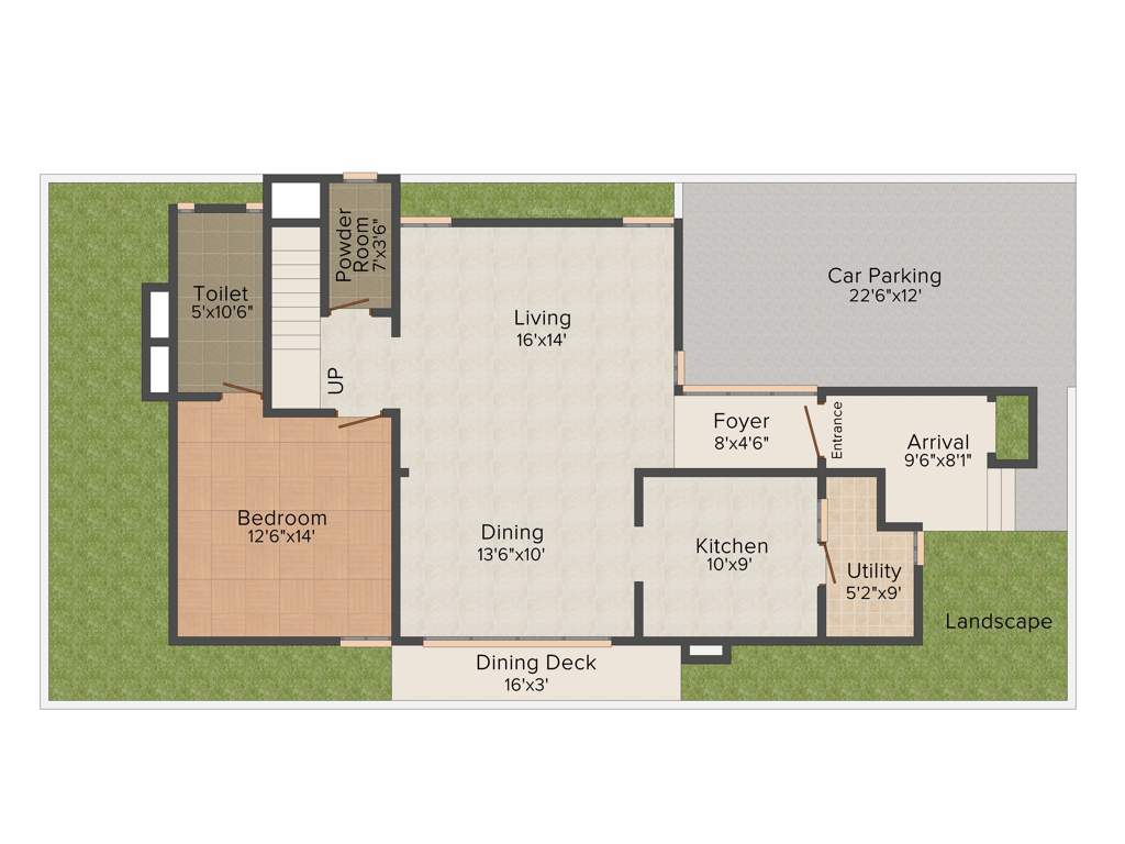 Dharani Prakruthi Park Villa (3BHK+4T (2,445 sq ft) 2445 sq ft)