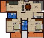Paramount Serene (2BHK+2T (1,365 sq ft) 1365 sq ft) Paramount Serene (2BHK+2T (1,365 sq ft) 1365 sq ft)