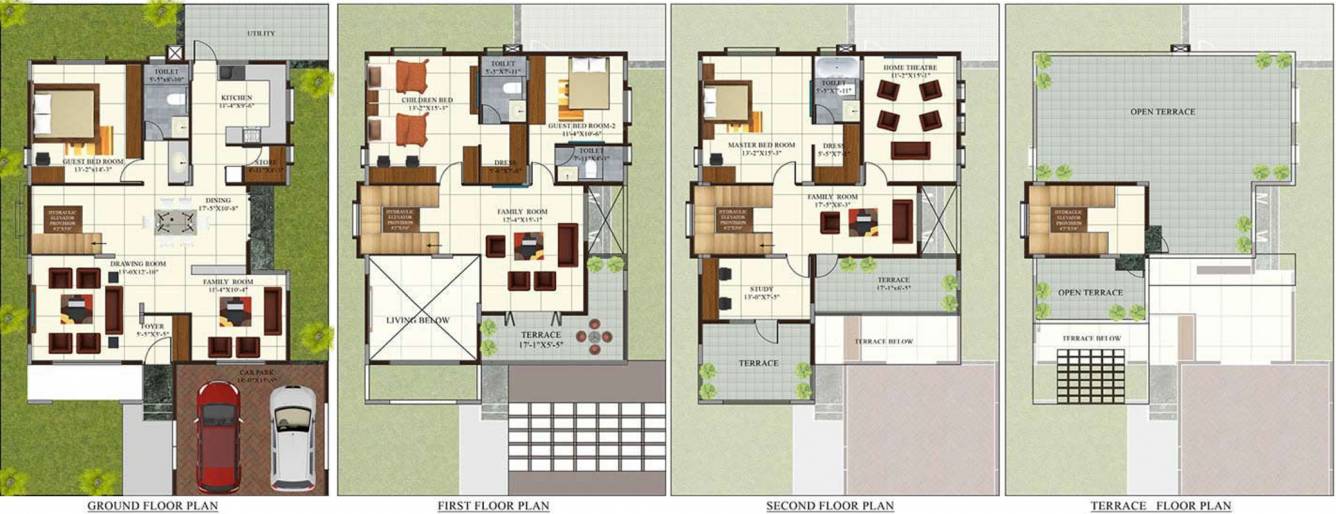 Concorde Cuppertino (4BHK+4T (4,200 sq ft) + Study Room 4200 sq ft) Concorde Cuppertino (4BHK+4T (4,200 sq ft) + Study Room 4200 sq ft)