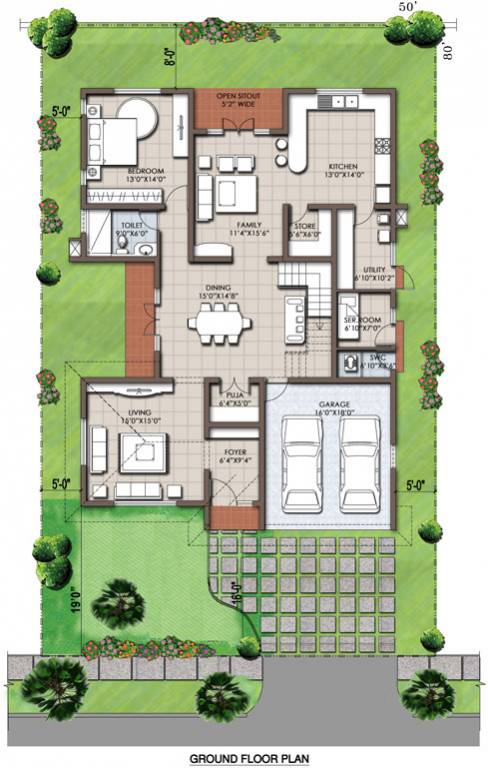 Adarsh Serenity (3BHK+3T (3,375 sq ft) 3375 sq ft)