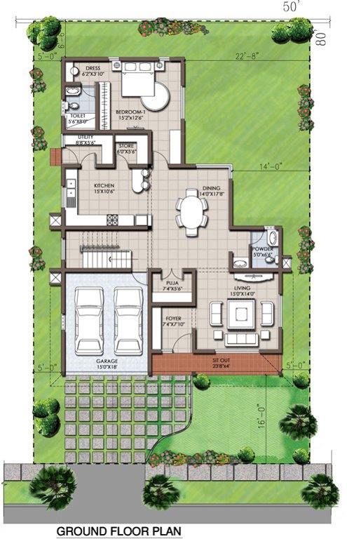 Adarsh Serenity (4BHK+4T (3,520 sq ft) 3520 sq ft)
