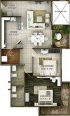 Concorde Epitome (2BHK+2T (1,377 sq ft) 1377 sq ft)