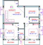 SES Chitlapakkam (2BHK+2T (923 sq ft) 923 sq ft) SES Chitlapakkam (2BHK+2T (923 sq ft) 923 sq ft)