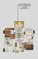 Alcove Flora Fountain (3BHK+2T (1,133 sq ft) 1133 sq ft) Alcove Flora Fountain (3BHK+2T (1,133 sq ft) 1133 sq ft)