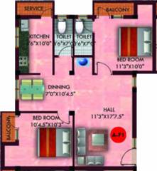 Minnath Lexus (2BHK+2T (1,010 sq ft) 1010 sq ft) Minnath Lexus (2BHK+2T (1,010 sq ft) 1010 sq ft)