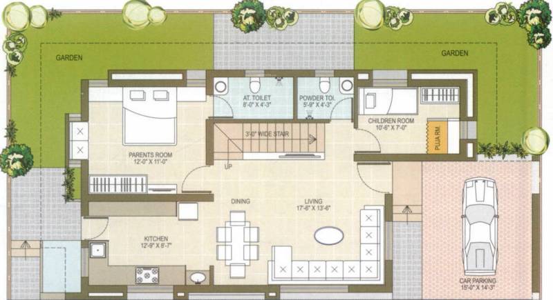 MIghty Radhe Residency (5BHK+5T (2,666 sq ft) 2666 sq ft)
