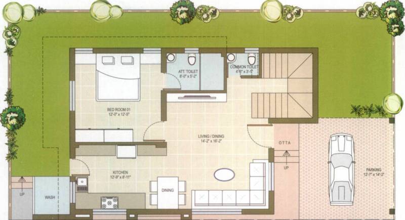MIghty Radhe Residency (3BHK+4T (2,350 sq ft) 2350 sq ft)