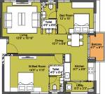 PBEL Jade At City (2BHK+2T (1,274 sq ft) 1274 sq ft)
