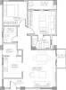 NR Windgates (2BHK+2T (1,105 sq ft) 1105 sq ft)