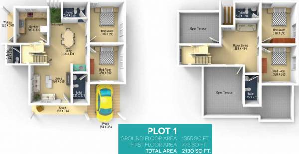 Janatha Courtyard (4BHK+5T (2,130 sq ft) 2130 sq ft)