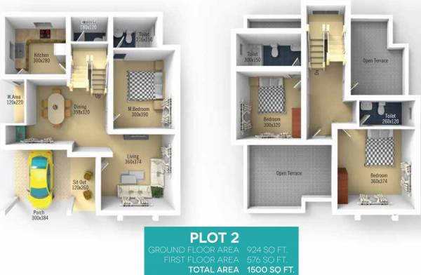 Janatha Courtyard (3BHK+4T (1,500 sq ft) 1500 sq ft)