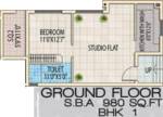 Sandhu Ekam Park View (1BHK+1T (980 sq ft) 980 sq ft) Sandhu Ekam Park View (1BHK+1T (980 sq ft) 980 sq ft)
