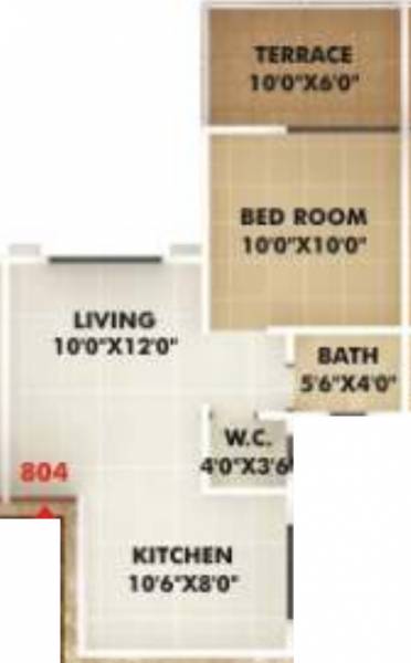 Gagan Cascades (1BHK+1T (575 sq ft) 575 sq ft) Gagan Cascades (1BHK+1T (575 sq ft) 575 sq ft)