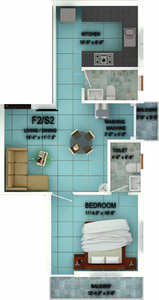 Pushpanath Aradhana Homes (1BHK+1T (640 sq ft) 640 sq ft) Pushpanath Aradhana Homes (1BHK+1T (640 sq ft) 640 sq ft)