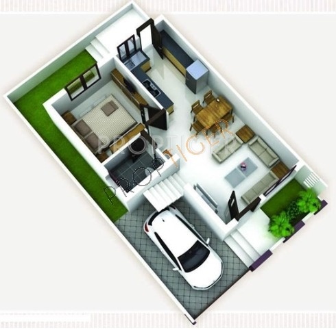 IT Villa Pavilion (3BHK+3T (1,494 sq ft) 1494 sq ft)