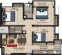 Residency Mayura (3BHK+2T (990 sq ft) 990 sq ft) Residency Mayura (3BHK+2T (990 sq ft) 990 sq ft)