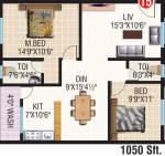 Riteway Apoorva Meadows (2BHK+2T (1,050 sq ft) 1050 sq ft) Riteway Apoorva Meadows (2BHK+2T (1,050 sq ft) 1050 sq ft)
