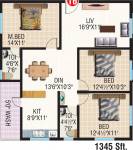 Riteway Apoorva Meadows (3BHK+2T (1,345 sq ft) 1345 sq ft) Riteway Apoorva Meadows (3BHK+2T (1,345 sq ft) 1345 sq ft)