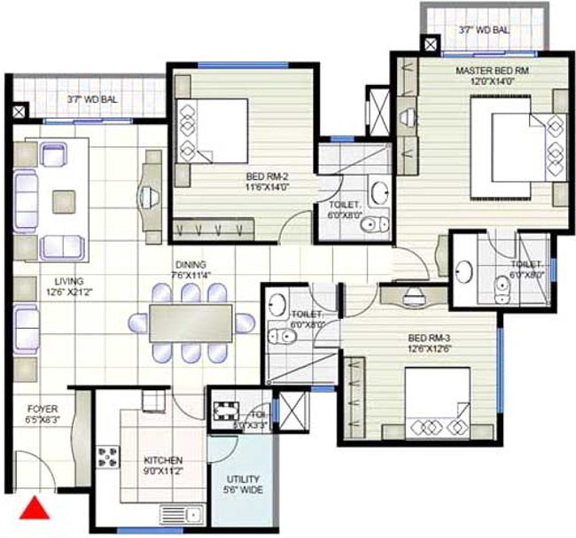 Floor Plan shantiniketan Floor Plan Floor Plan