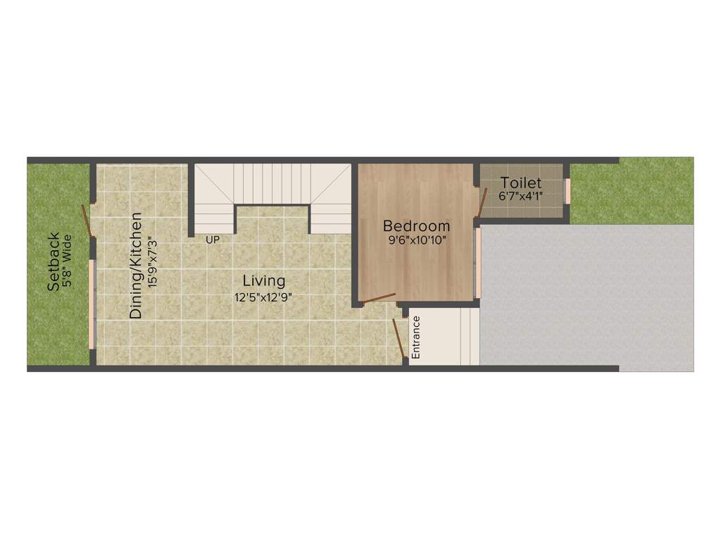 Phoenix The Commune Villas (3BHK+3T (1,561 sq ft) 1561 sq ft)