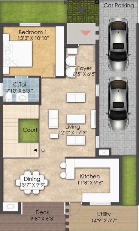 Casagrand Luxus (3BHK+3T (2,000 sq ft) 2000 sq ft)