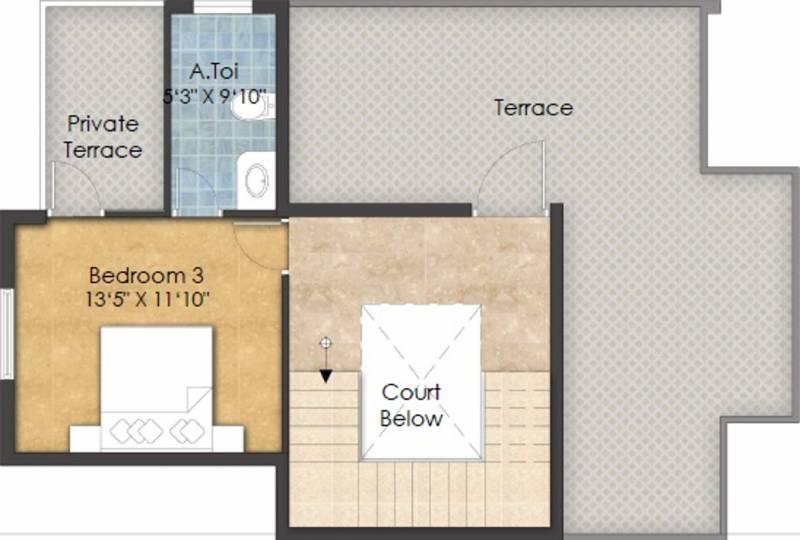 Casagrand Luxus (4BHK+4T (2,465 sq ft) 2465 sq ft)