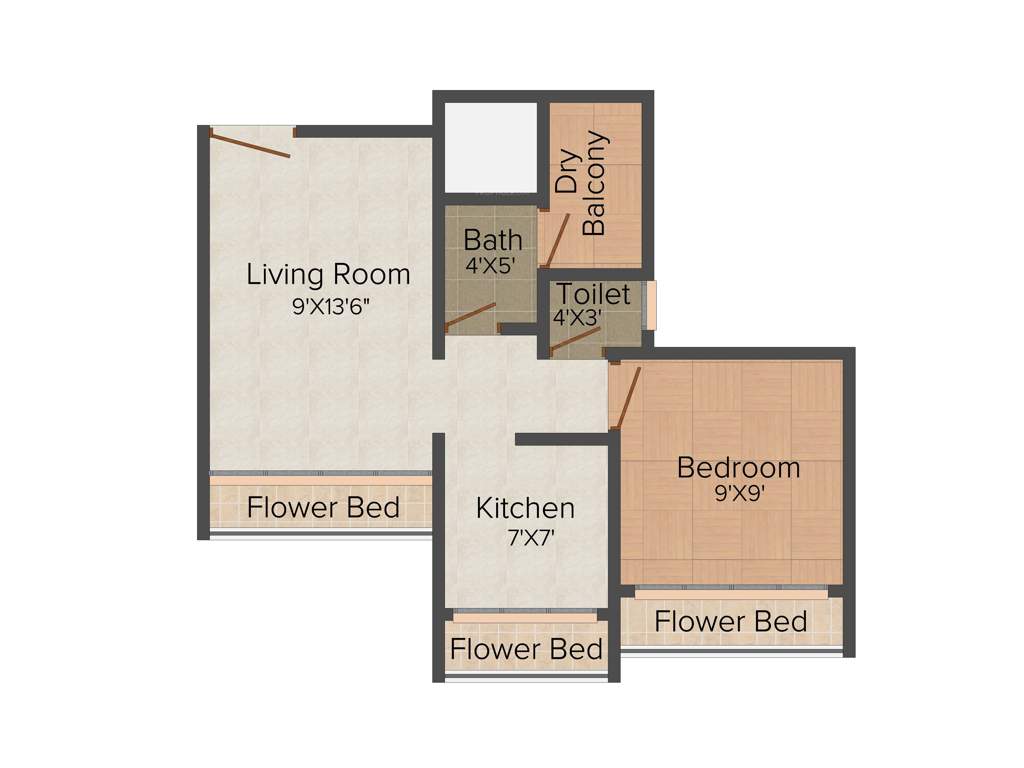 Laxmi Aniruddha Enclave (1BHK+1T (650 sq ft) 650 sq ft)