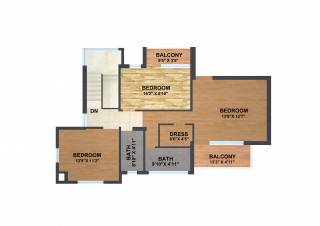 Mahindra Aqualily (4BHK+3T (2,228 sq ft) 2228 sq ft) Mahindra Aqualily (4BHK+3T (2,228 sq ft) 2228 sq ft)