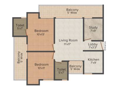 JD Seetai Corner (2BHK+2T (1,260 sq ft) 1260 sq ft) JD Seetai Corner (2BHK+2T (1,260 sq ft) 1260 sq ft)
