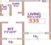 Space Kartikay Kunj (1BHK+1T (535 sq ft) 535 sq ft)