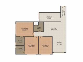 Bharat Optimus (3BHK+3T (1,440 sq ft) 1440 sq ft) Bharat Optimus (3BHK+3T (1,440 sq ft) 1440 sq ft)