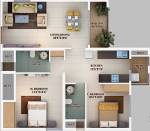 floorPlan of Mahendra Aarna Tower 1 to 4