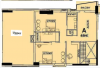 zen Floor Plan Upper Level Duplex Plan