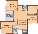 Karan Woodz (2BHK+2T (1,148 sq ft) 1148 sq ft) Karan Woodz (2BHK+2T (1,148 sq ft) 1148 sq ft)