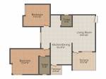 Karan Woodz (2BHK+2T (1,152 sq ft) 1152 sq ft) Karan Woodz (2BHK+2T (1,152 sq ft) 1152 sq ft)