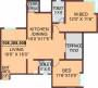 Karan Woodz (2BHK+2T (1,154 sq ft) 1154 sq ft) Karan Woodz (2BHK+2T (1,154 sq ft) 1154 sq ft)