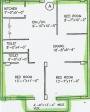 Gangotri Pratistha (3BHK+2T (1,309 sq ft) 1309 sq ft)
