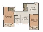 RBM Valley (2BHK+2T (1,090 sq ft) 1090 sq ft) RBM Valley (2BHK+2T (1,090 sq ft) 1090 sq ft)